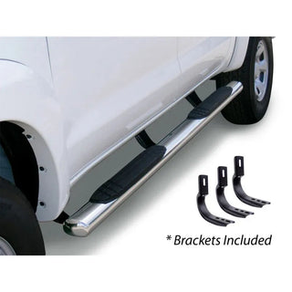 Go Rhino OE Xtreme 4in SS Side Steps Kit w/ Brackets: Jeep Gladiator (18-26)