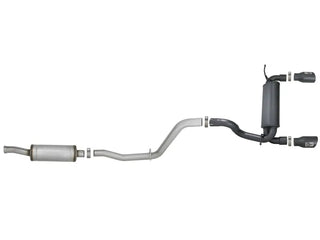 AFE Rebel Series Cat-Back Exhaust System (Black Tips): Jeep Wrangler JL 3.6L V6 2018 - 2025