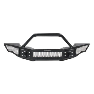 Go Rhino Rockline Full Width Front Bumper w/ Overrider (FRONT): Jeep Wrangler / Gladiator (07-26)