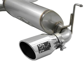 AFE Rebel Series Cat-Back Exhaust System (Polished Tips): Jeep Wrangler JL 3.6L V6 2018 - 2025