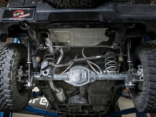 AFE MACH Force-Xp Hi-Tuck Cat-Back Exhaust System: Jeep Wrangler JL 3.6L V6 2018 - 2025