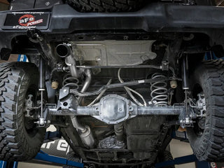 AFE MACH Force-Xp Hi Tuck Cat-Back Exhaust System (Black Tip): Jeep Wrangler JL 3.6L V6 2018 - 2025
