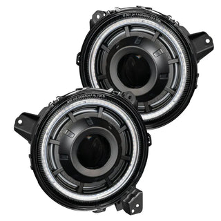 ORACLE Lighting Oculus Bi-LED Projector Headlights w/o Controller: Jeep Wrangler / Gladiator (07-26)