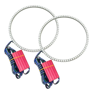 ORACLE Lighting LED Surface Mount Headlight Halo Kit: Fits Jeep Wrangler / Gladiator (18-26)