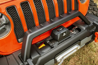 Rugged Ridge Venator Modular Front Bumper (FRONT) - Black: Fits Jeep Wrangler / Gladiator (07-26)
