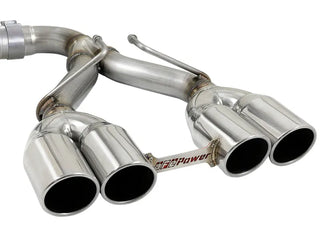 AFE Rebel Series Cat-Back Exhaust System (Polished Tips): Jeep Wrangler JL 3.6L V6 2018 - 2025