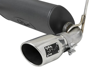 AFE Rebel Series Cat-Back Exhaust System (Polished Tips): Jeep Wrangler JL 3.6L V6 2018 - 2025