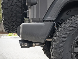 AFE Rebel Series Cat-Back Exhaust System (Black Tips): Jeep Wrangler JL 3.6L V6 2018 - 2025