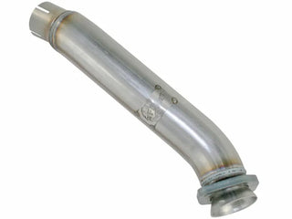 AFE Twisted Steel Loop Delete Down-Pipe (2-1/2" Aluminized Steel): Jeep Wrangler JK 3.6L V6 2012 - 2018
