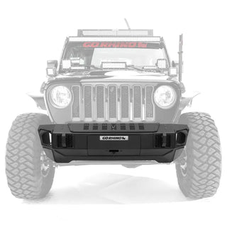 Go Rhino Trailline Stubby Front Bumper: Fits Most Jeep Wrangler / Gladiator Models (2007-2026)