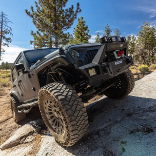 Go Rhino Trailline Stubby Front Bumper: Fits Most Jeep Wrangler / Gladiator Models (2007-2026)