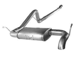 AFE MACH Force-Xp Hi-Tuck Cat-Back Exhaust System: Jeep Wrangler JK 3.6L V6 2012 - 2018 (4-Door Models)