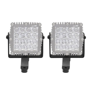 Go Rhino 6in Q4 Series Light Mount: Fits Most Jeep Wrangler / Gladiator Models (2007-2026)