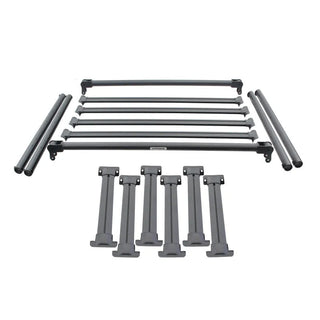 Go Rhino XRS Overland Xtreme Bed Rack: Fits Most Jeep Gladiator Models (2018-2026)