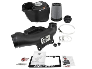 AFE Momentum GT Cold Air Intake System (w/Pro DRY S Filter): Jeep Wrangler JK 3.6L V6 2012 - 2018