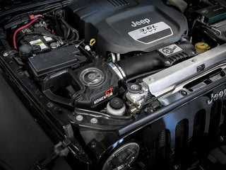 AFE Momentum GT Cold Air Intake System (w/Pro DRY S Filter): Jeep Wrangler JK 3.6L V6 2012 - 2018