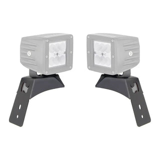 Go Rhino Light Mount 3in Cube: Fits Most Jeep Wrangler / Gladiator Models (2007-2026)