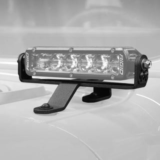 Go Rhino Light Mount for 6in Single Row LED Bar: Fits Jeep Wrangler / Gladiator (07-26)