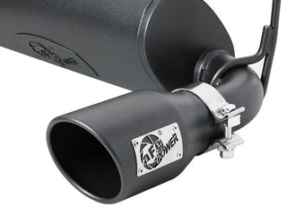 AFE Rebel Series Cat-Back Exhaust System (Black Tips): Jeep Wrangler 2.0L 2018 - 2025