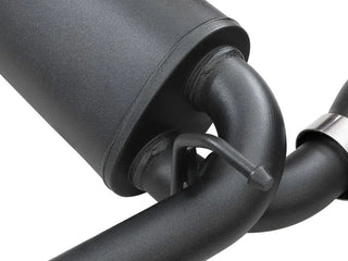 AFE Rebel Series Cat-Back Exhaust System (Black Tips): Jeep Wrangler 2.0L 2018 - 2025