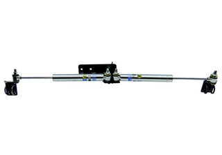 Superlift Dual Steering Stabilizer Kit: Fits Most Jeep Wrangler / Gladiator Models (2007-2026)