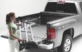 Roll-N-Lock Cargo Manager Truck Bed Divider (w/ Roll-N-Lock Cover): Jeep Gladiator (18-26)