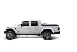 Rugged Ridge Armis Soft Folding Bed Cover: Jeep Gladiator (18-26) - Premium Matte Black