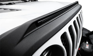 AVS Aeroskin LightShield Pro Hood Protector: Fits Jeep Gladiator / Wrangler (05-26) - Black
