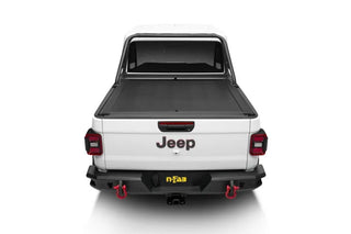 N-Fab ARC Sports Bar Textured Powder Coat: Jeep Gladiator (18-26) w/ Roll-N-Lock Bed Cover