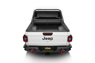 N-Fab ARC Sports Bar Textured Powder Coat: Jeep Gladiator (18-26) w/ Roll-N-Lock Bed Cover