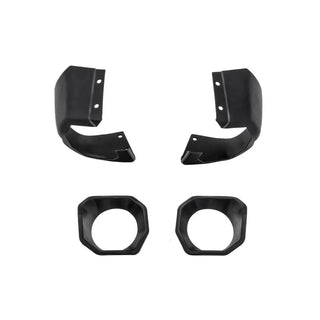 Rugged Ridge Venator Stubby Front Bumper Ends: Jeep Wrangler / Gladiator (18-26) - Satin Black