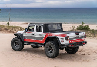 Rampage Trailview Fastback Frameless Soft Top w/ Tinted Windows: Jeep Gladiator (18-26)