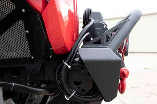 Fishbone Offroad Front Winch Bumper (FRONT): Jeep Wrangler / Gladiator (18-26) w/ Black Powdercoat