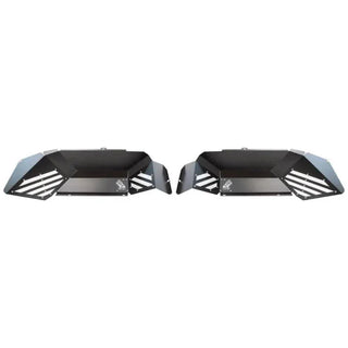 Fishbone Offroad Black Aluminum Inner Fenders (REAR): Jeep Wrangler / Gladiator (18-26)