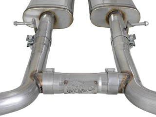 aFe MACH Force-Xp Cat-Back Exhaust (REAR) w/ Quad Black Tips: Dodge Challenger 3.6L V6 (15-21)