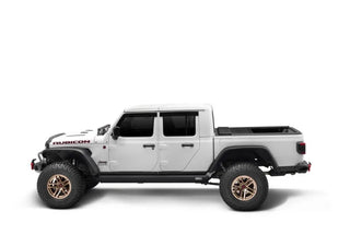 Rugged Ridge Armis Retractable Hard Tonneau Cover w/Max Track (BED): Jeep Gladiator (18-26) - Black