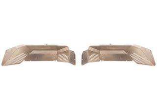 Fishbone Offroad Raw Aluminum Inner Fenders (REAR): Jeep Wrangler / Gladiator (18-26)