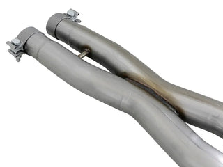 aFe MACH Force-Xp Cat-Back Exhaust (REAR) w/ Quad Polished Tips: Dodge Challenger 3.6L V6 (15-19)