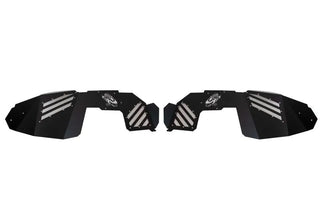 Fishbone Offroad Black Powdercoat Front Inner Fenders: Jeep Wrangler / Gladiator (2018-2026)