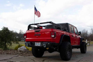 Fishbone Offroad Mako Rear Bumper (REAR): Fits Jeep Wrangler / Gladiator (18-26) - Black