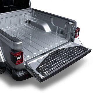 Putco Tailgate MOLLE Panel (REAR): Fits Jeep Wrangler / Gladiator (18-26) - Black Powder Coat