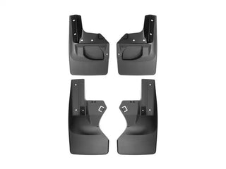 WeatherTech No-Drill Mudflaps: Fits Most Jeep Gladiator Models (2018-2026) - Black