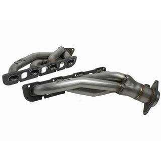 aFe Twisted Steel Shorty Headers (RAW): Dodge Challenger / Charger 6.2L Hellcat / 6.4L 392 / Chrysler 300 6.4L 392 (15-24)