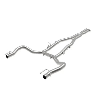 aFe MACH Force-Xp Cat-Back Exhaust w/ NO Muffler (F&R): Dodge Challenger 6.2L / 6.4L (15-23)