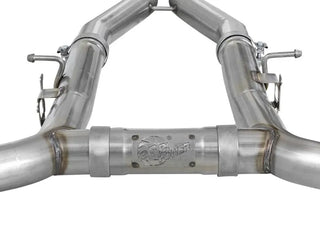 aFe MACH Force-Xp Cat-Back Exhaust w/ NO Muffler (F&R): Dodge Challenger 6.2L / 6.4L (15-23)