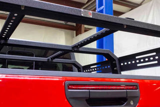 Fishbone Offroad Half Height Tackle Bed Rack: Fits Most Jeep Wrangler / Gladiator Models (2018-2026)