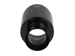 aFe MACH Force-Xp Exhaust Tip Set (REAR) w/ Black Finish: Dodge Charger 6.4L / 6.2L (15-23)