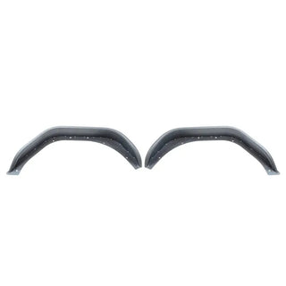 Fishbone Offroad Steel Tube Rear Fenders: Jeep Wrangler / Gladiator (18-26) - Black Textured