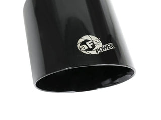 aFe MACH Force-Xp Exhaust Tip Set (REAR) w/ Black Finish: Dodge Charger 6.4L / 6.2L (15-23)