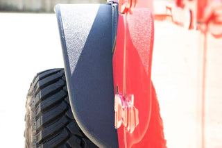 Fishbone Offroad Steel Tube Rear Fenders: Jeep Wrangler / Gladiator (18-26) - Black Textured